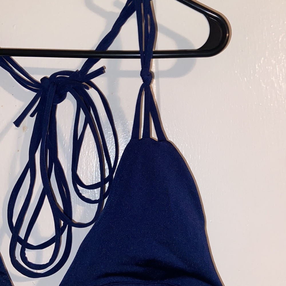 Navy bikini top - Picture 3 of 3